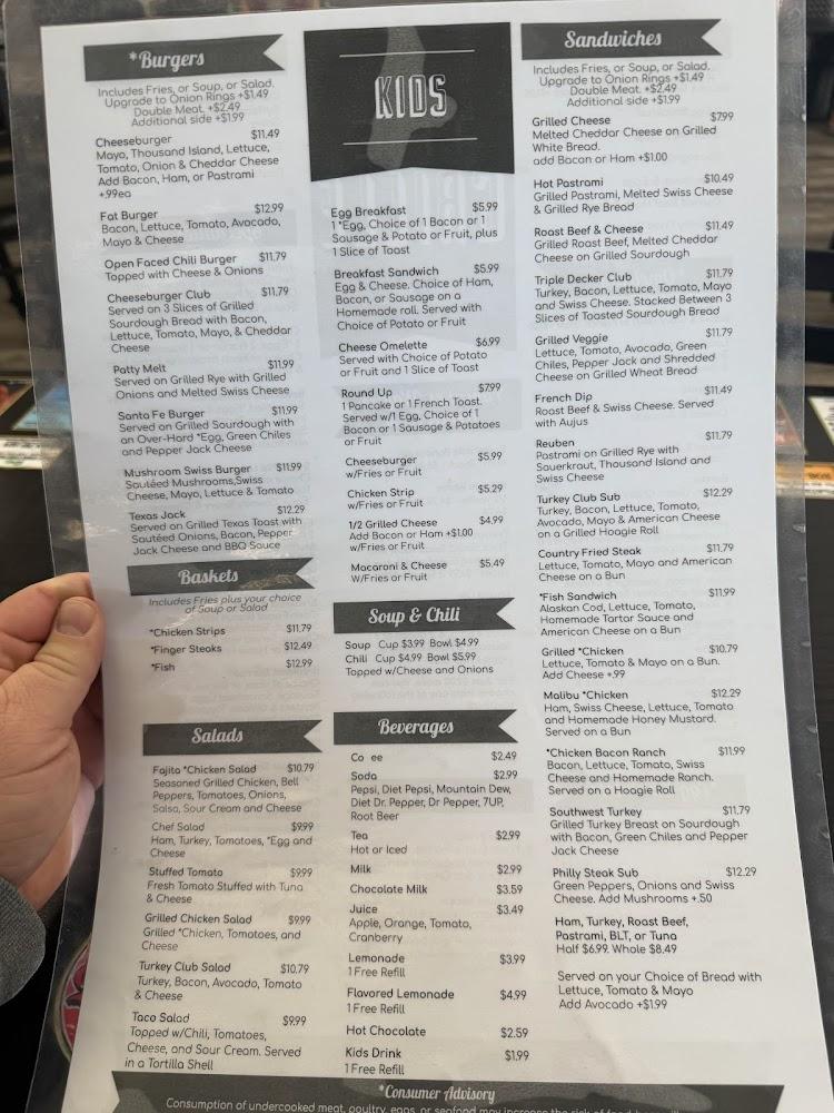 The Grille - Breakfast & Lunch Menu image 1